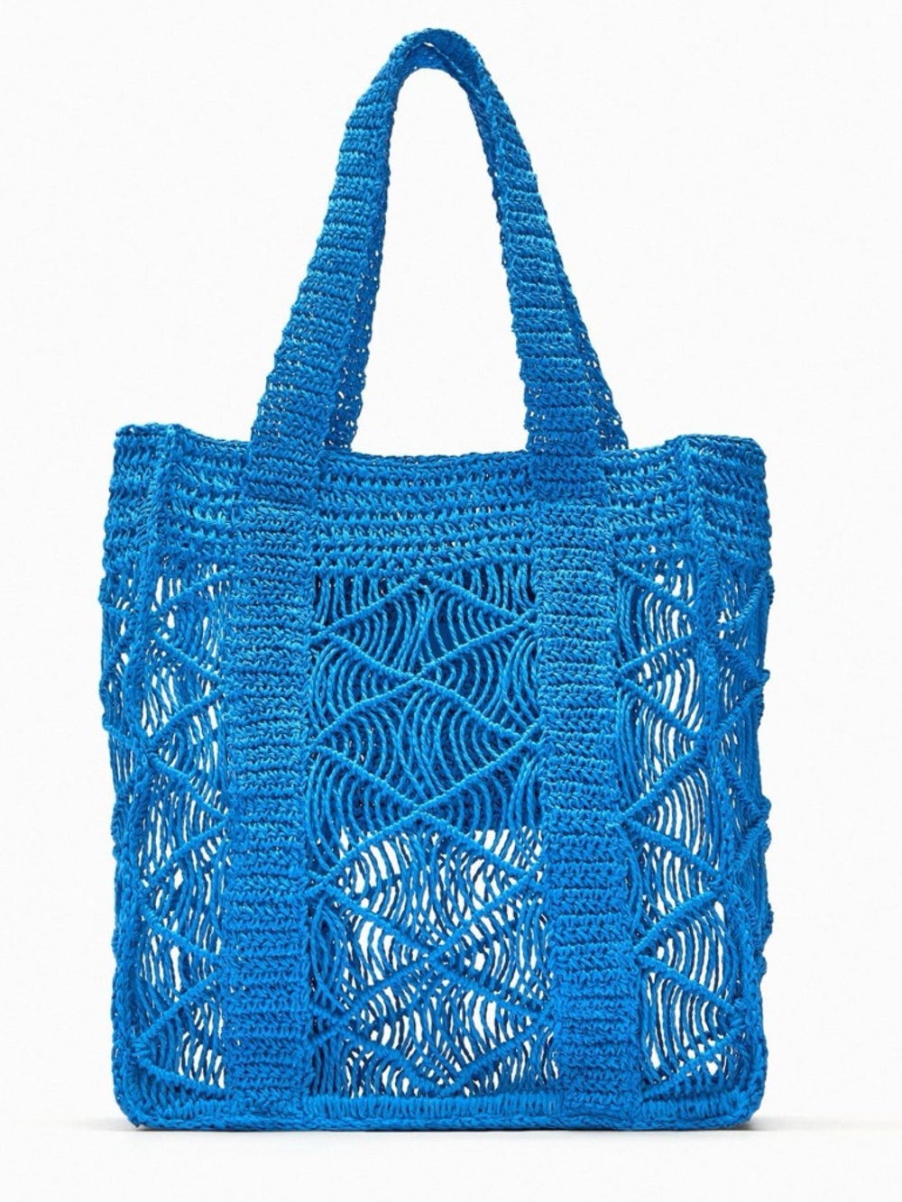 ZARA Straw Tote Bag